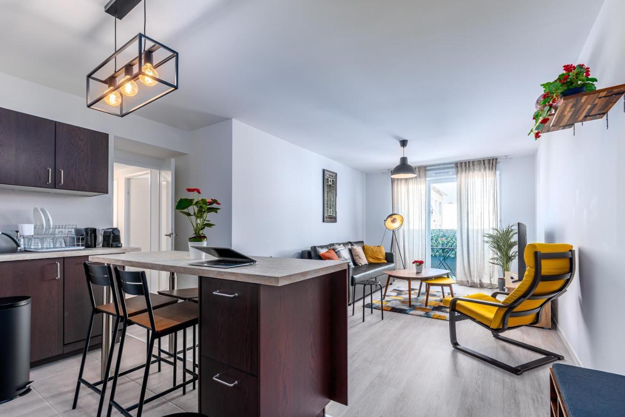 Appartement Lumineux De Standing 德朗西 外观 照片
